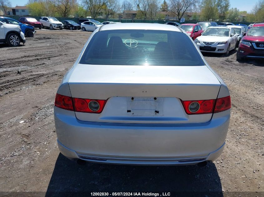 2005 Acura Tsx VIN: JH4CL96855C800951 Lot: 12002830