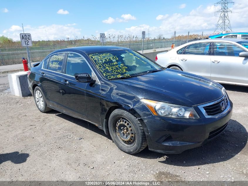 2010 Honda Accord Sedan Lx VIN: 1HGCP2F30AA801935 Lot: 12002831