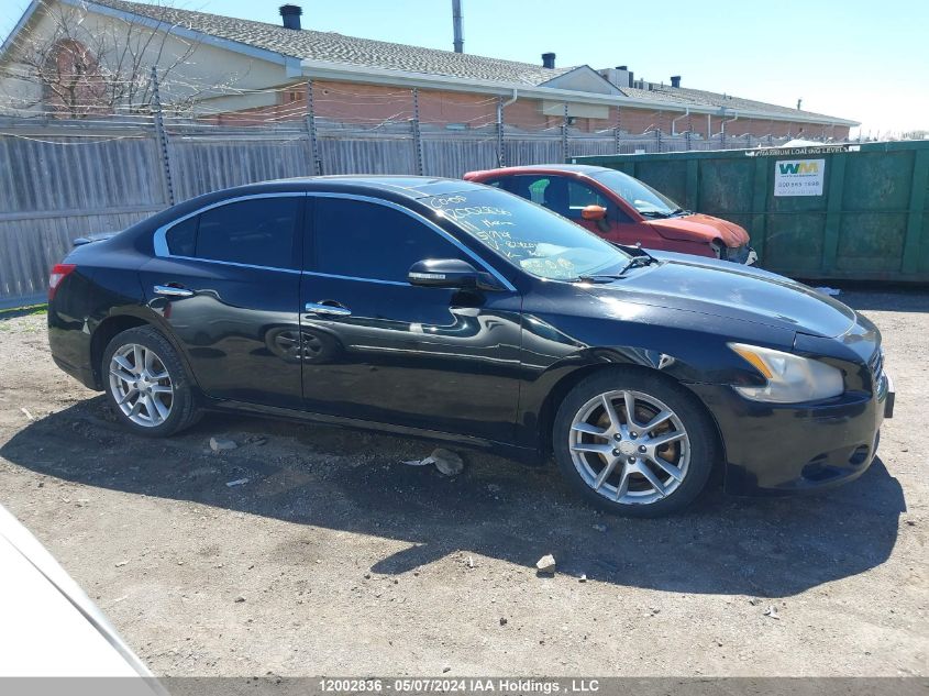 2011 Nissan Maxima 3.5 S VIN: 1N4AA5AP6BC824201 Lot: 12002836