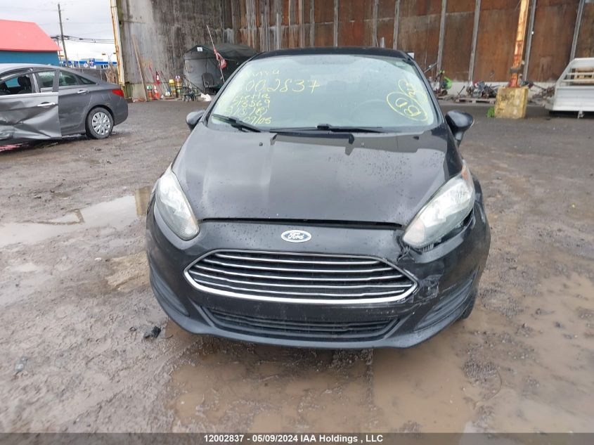 2014 Ford Fiesta Se VIN: 3FADP4EJ1EM213569 Lot: 12002837