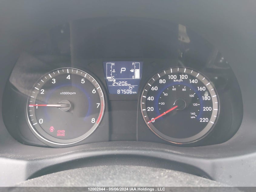 2017 Hyundai Accent VIN: KMHCU5AE2HU369032 Lot: 12002844