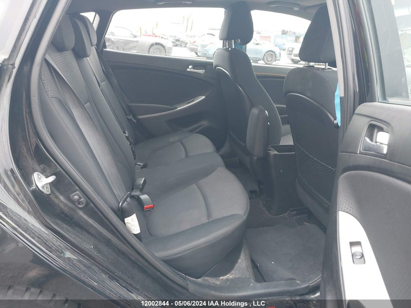 2017 Hyundai Accent VIN: KMHCU5AE2HU369032 Lot: 12002844