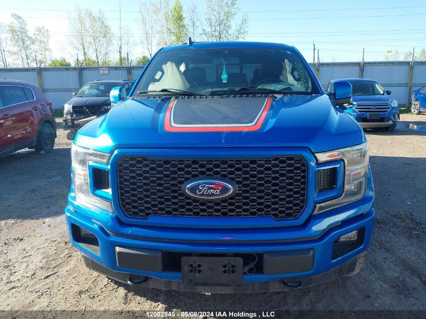 2019 Ford F150 Supercrew VIN: 1FTEW1E48KFC71832 Lot: 12002845