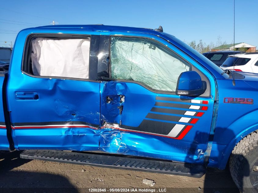 2019 Ford F150 Supercrew VIN: 1FTEW1E48KFC71832 Lot: 12002845