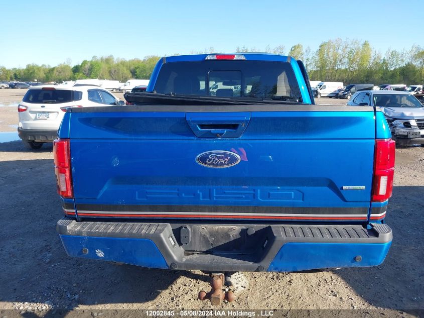 2019 Ford F150 Supercrew VIN: 1FTEW1E48KFC71832 Lot: 12002845