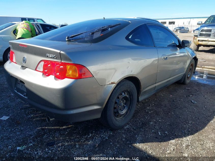 2002 Acura Rsx VIN: JH4DC54832C801396 Lot: 12002846