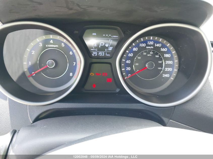 2014 Hyundai Elantra Limited VIN: KMHDH4AH8EU151122 Lot: 12002848