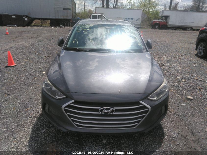 2017 Hyundai Elantra Se/Value/Limited VIN: KMHD84LFXHU121748 Lot: 12002849