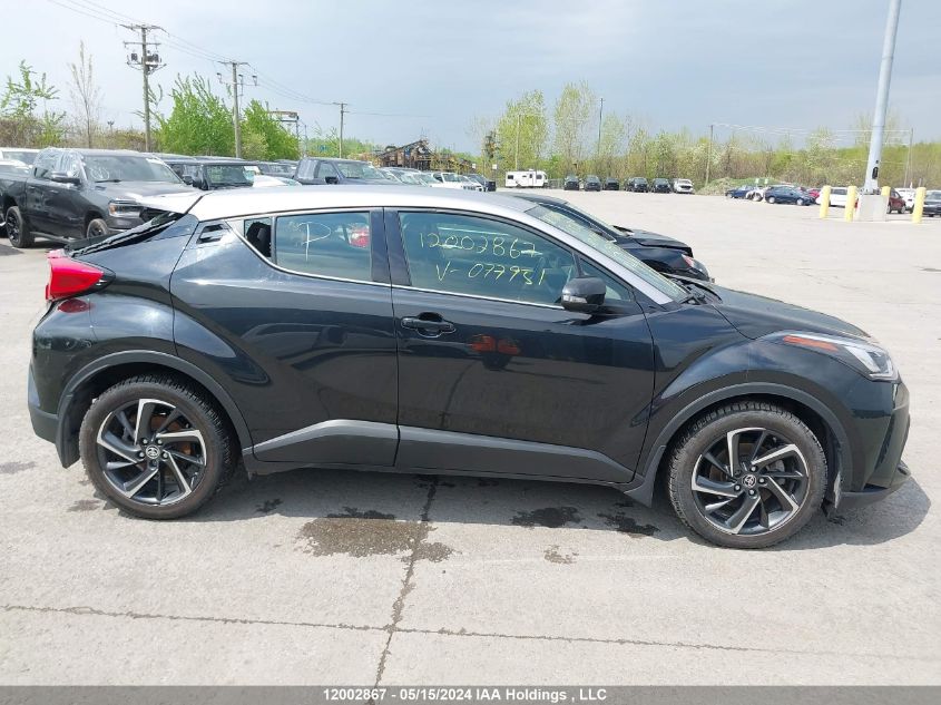 2020 Toyota C-Hr Xle/Le/Limited VIN: JTNKHMBX0L1077951 Lot: 12002867