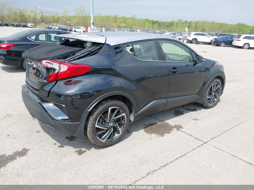 2020 Toyota C-Hr Xle/Le/Limited VIN: JTNKHMBX0L1077951 Lot: 12002867