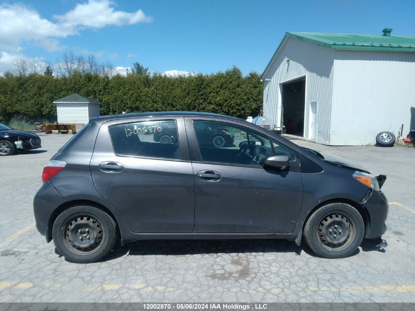 2014 Toyota Yaris VIN: VNKKTUD38EA011137 Lot: 12002870