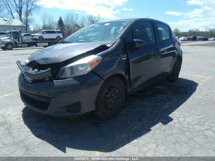 2014 Toyota Yaris VIN: VNKKTUD38EA011137 Lot: 12002870