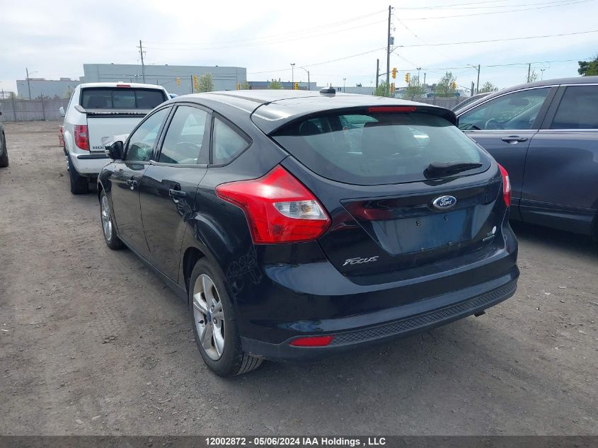 2012 Ford Focus Se VIN: 1FAHP3K24CL411814 Lot: 12002872