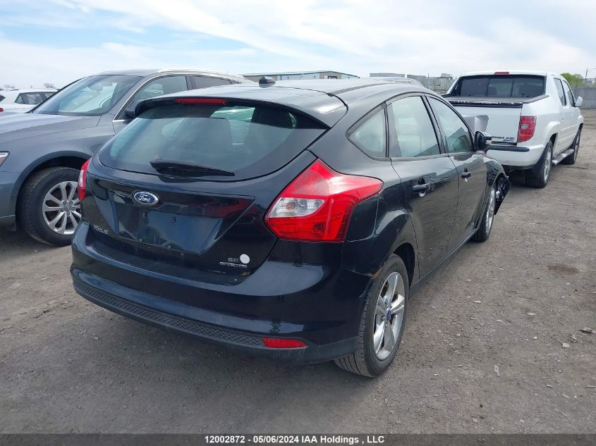 2012 Ford Focus Se VIN: 1FAHP3K24CL411814 Lot: 12002872