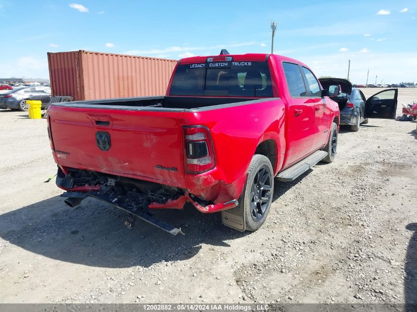 2022 Ram 1500 Sport VIN: 1C6SRFVTXNN464662 Lot: 12002882