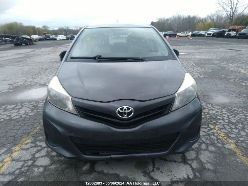 2012 Toyota Yaris Le/Se VIN: JTDKTUD39CD531660 Lot: 12002883