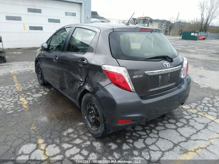 2012 Toyota Yaris Le/Se VIN: JTDKTUD39CD531660 Lot: 12002883