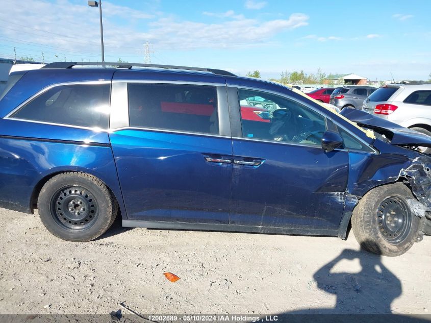 2016 Honda Odyssey Ex VIN: 5FNRL5H46GB504826 Lot: 12002889