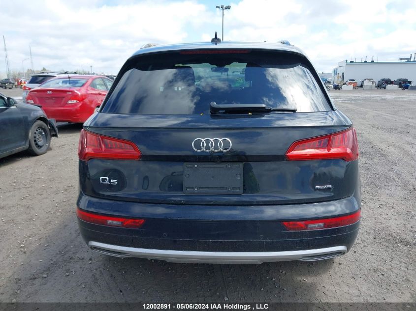 2020 Audi Q5 VIN: WA1ANAFYXL2096697 Lot: 12002891