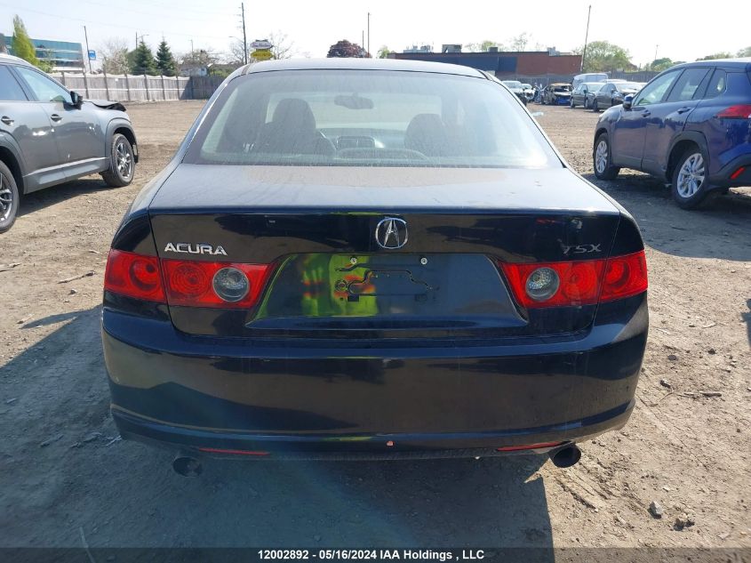 2006 Acura Tsx VIN: JH4CL96876C802797 Lot: 12002892