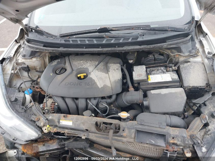 2013 Hyundai Elantra Gls/Limited VIN: 5NPDH4AE4DH168020 Lot: 12002896