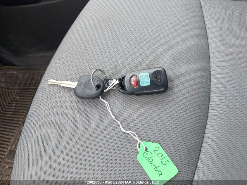 2013 Hyundai Elantra Gls/Limited VIN: 5NPDH4AE4DH168020 Lot: 12002896