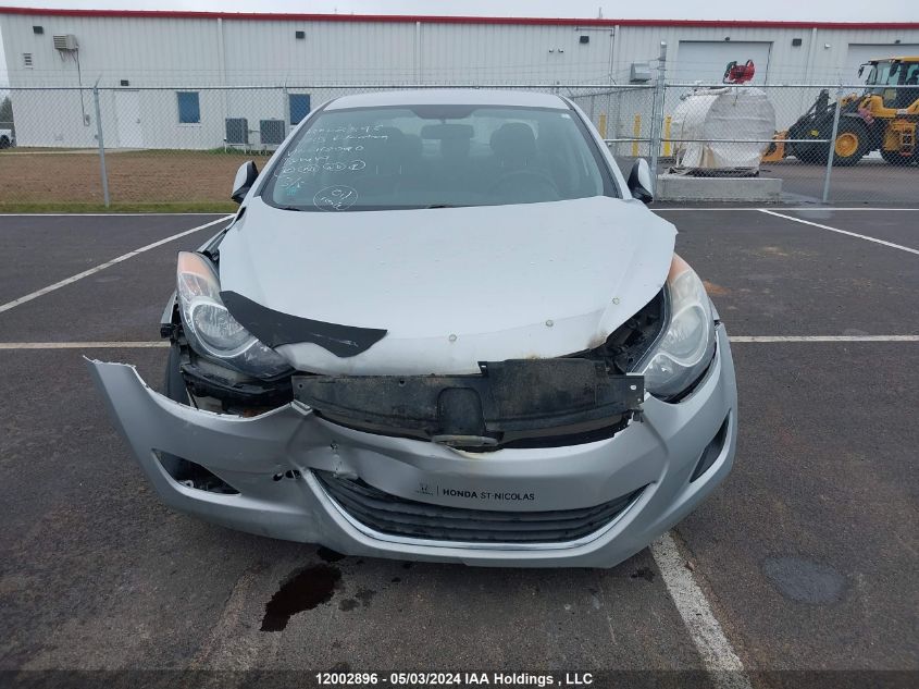 2013 Hyundai Elantra Gls/Limited VIN: 5NPDH4AE4DH168020 Lot: 12002896