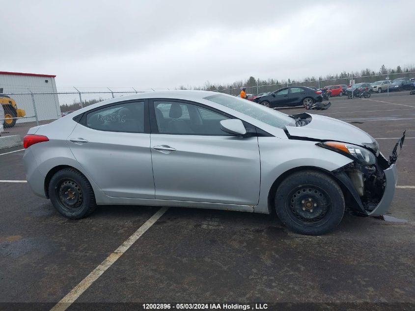 2013 Hyundai Elantra Gls/Limited VIN: 5NPDH4AE4DH168020 Lot: 12002896