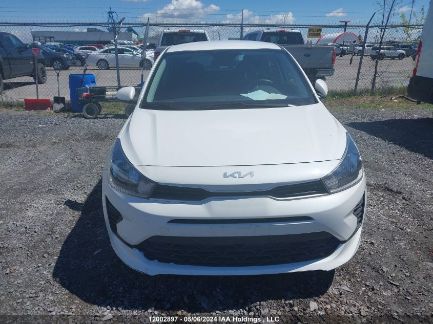2022 Kia Rio 5-Door VIN: 3KPA25AD1NE511034 Lot: 12002897