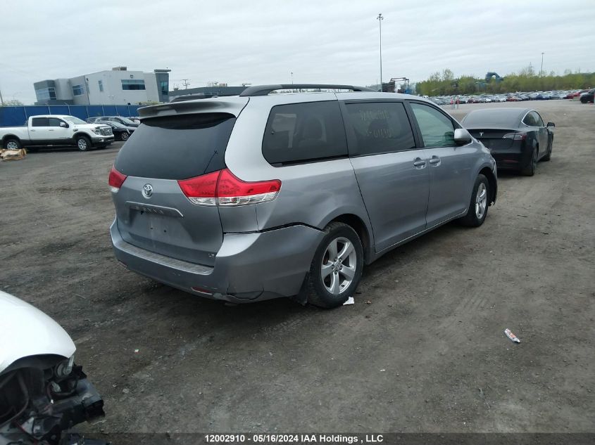 2013 Toyota Sienna VIN: 5TDKA3DC1DS016903 Lot: 12002910