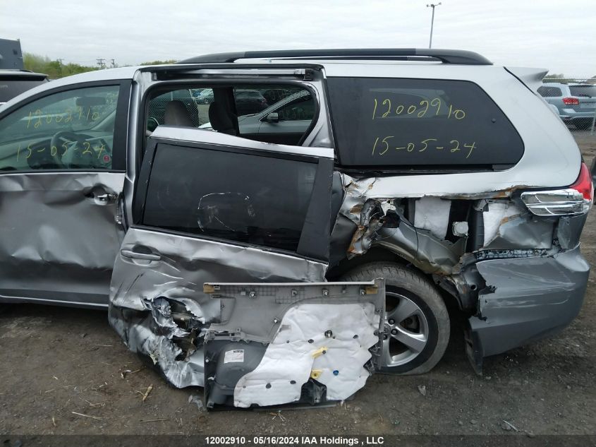 2013 Toyota Sienna VIN: 5TDKA3DC1DS016903 Lot: 12002910