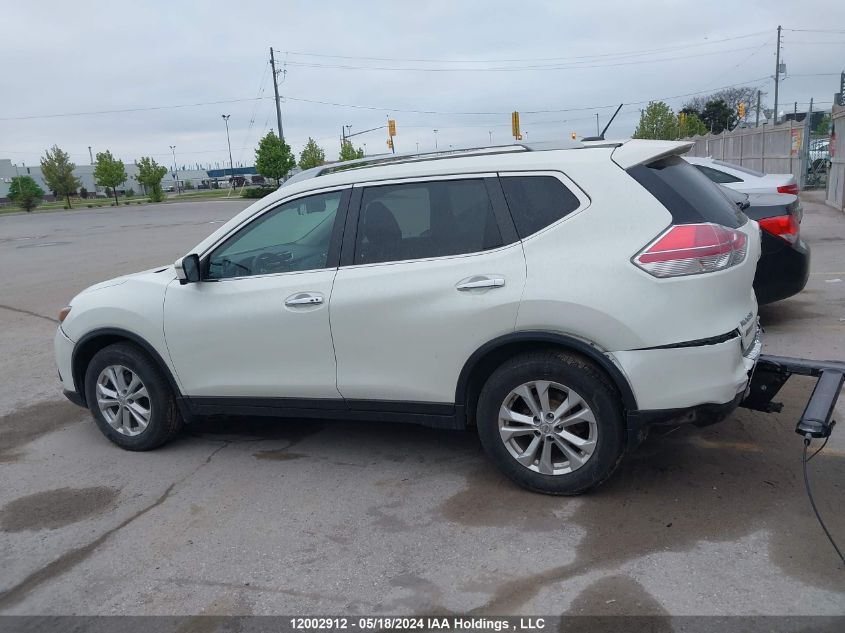 2016 Nissan Rogue S/Sl/Sv VIN: 5N1AT2MV4GC860422 Lot: 12002912