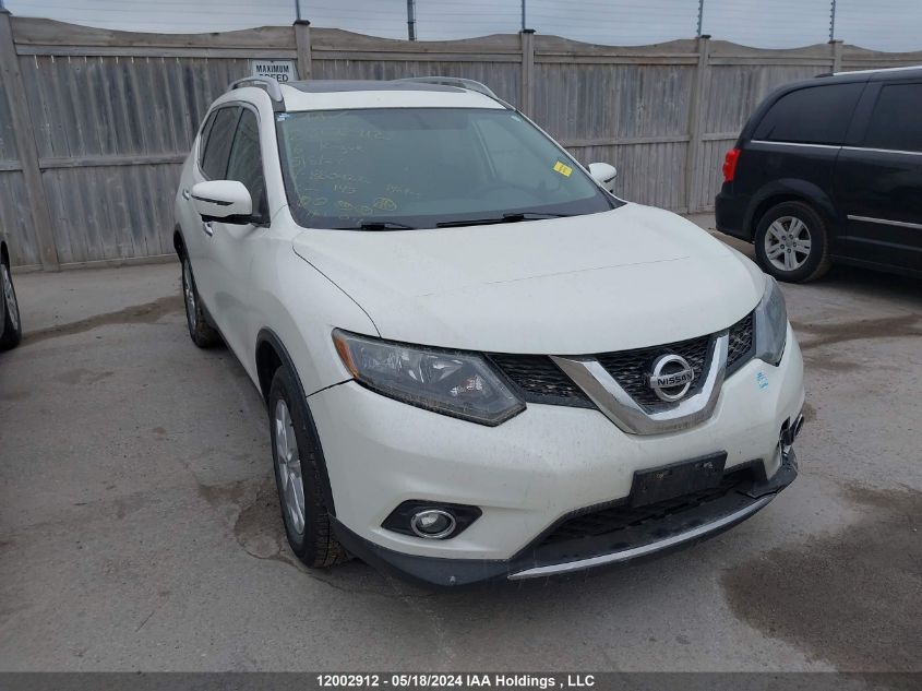 2016 Nissan Rogue S/Sl/Sv VIN: 5N1AT2MV4GC860422 Lot: 12002912