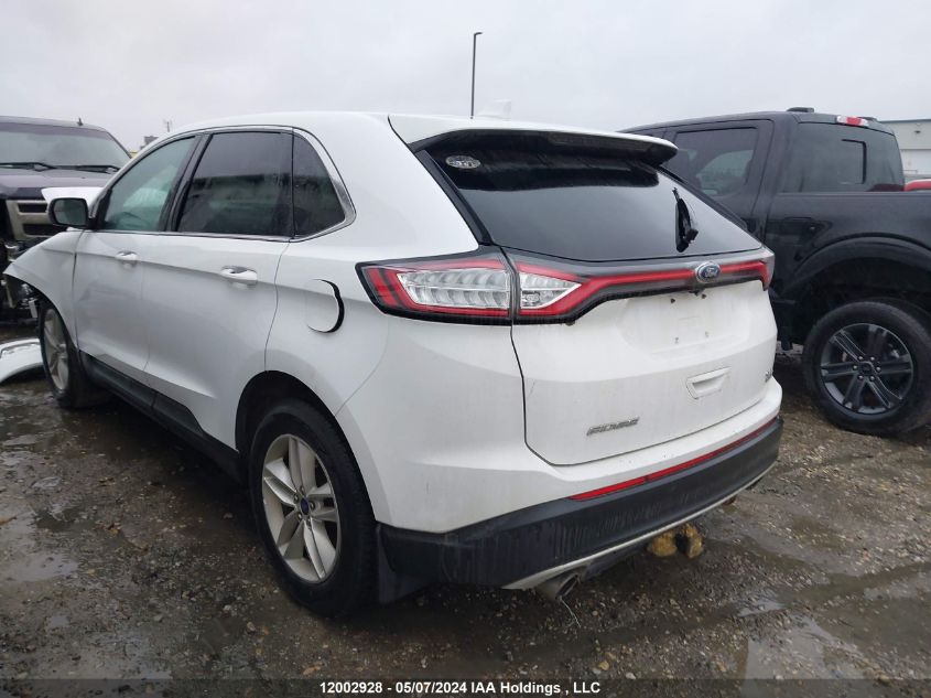 2018 Ford Edge Sel VIN: 2FMPK3J93JBB82389 Lot: 12002928