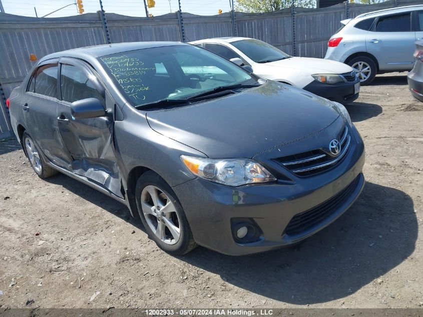 2013 Toyota Corolla S/Le VIN: 2T1BU4EE9DC104233 Lot: 12002933