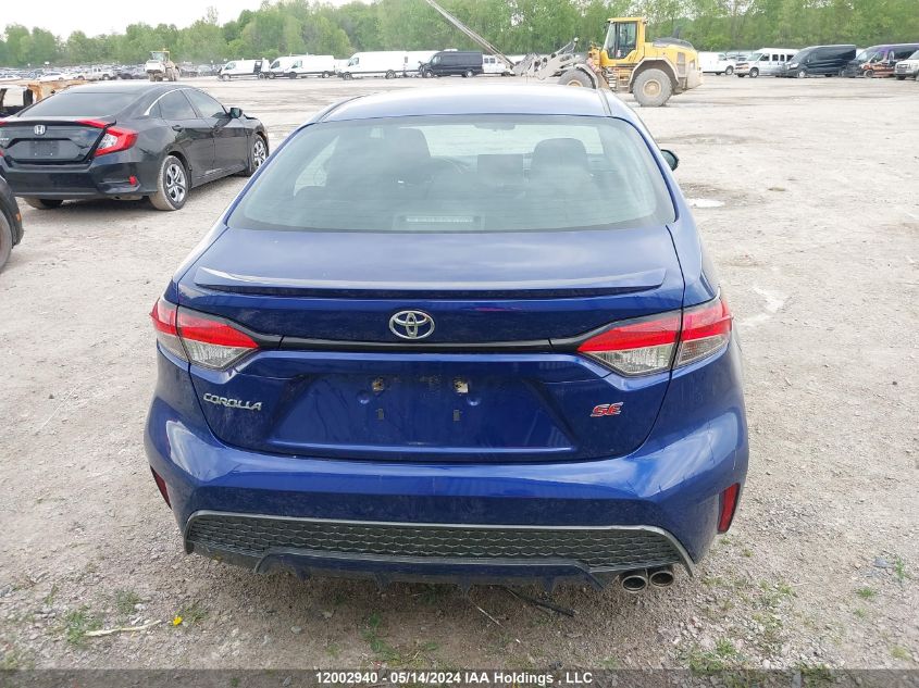 2020 Toyota Corolla Xse VIN: 5YFB4RBE1LP002487 Lot: 12002940