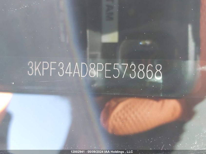 2023 Kia Forte VIN: 3KPF34AD8PE573868 Lot: 12002941