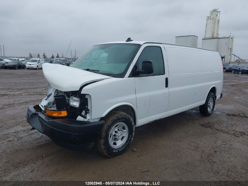 2017 Chevrolet Express Cargo Van VIN: 1GCWGBFF3H1331044 Lot: 12002945