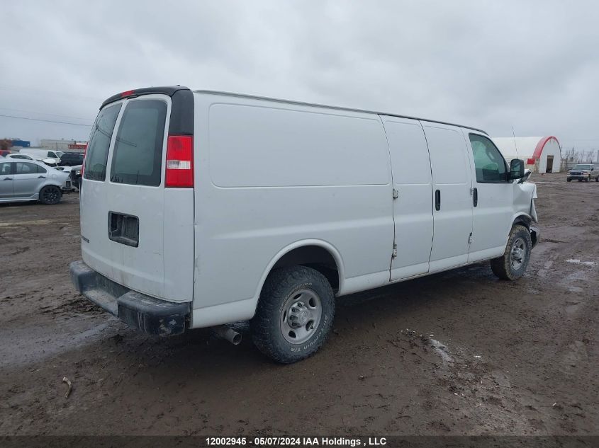 2017 Chevrolet Express Cargo Van VIN: 1GCWGBFF3H1331044 Lot: 12002945