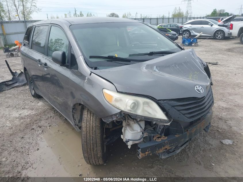 2011 Toyota Sienna VIN: 5TDZK3DC9BS092619 Lot: 12002948