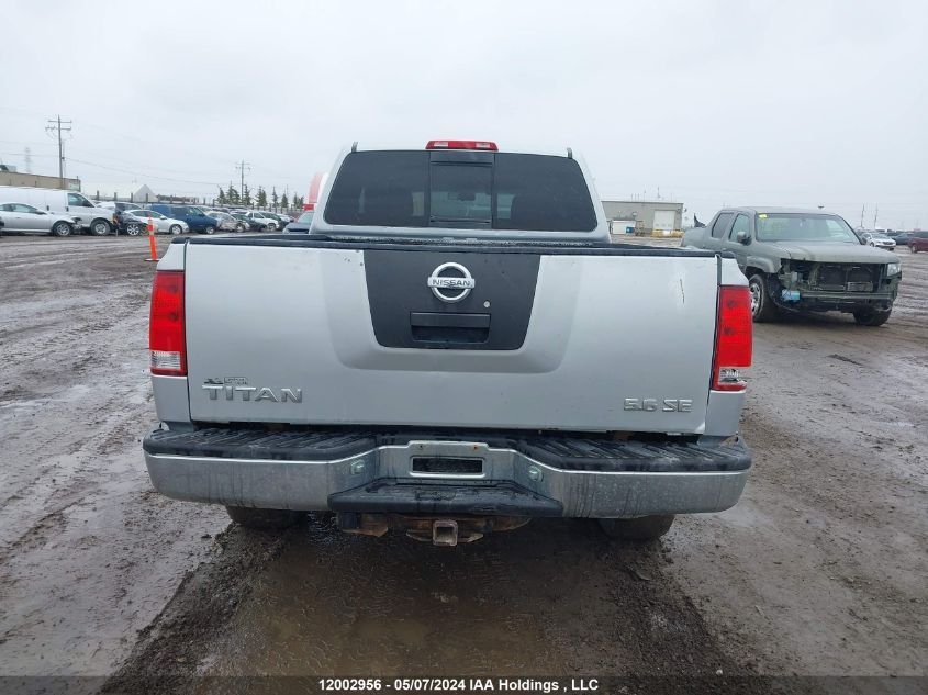 2006 Nissan Titan Xe/Se/Le VIN: 1N6AA06B26N529744 Lot: 12002956