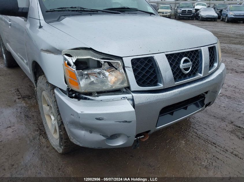 2006 Nissan Titan Xe/Se/Le VIN: 1N6AA06B26N529744 Lot: 12002956