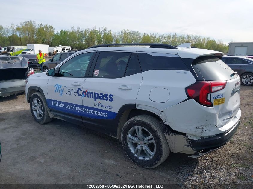 2022 GMC Terrain Sle VIN: 3GKALTEV2NL219932 Lot: 12002958