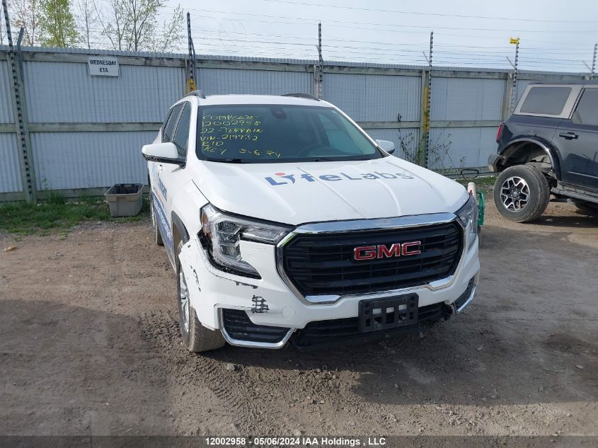 2022 GMC Terrain Sle VIN: 3GKALTEV2NL219932 Lot: 12002958