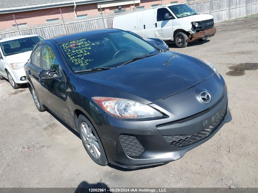 2012 Mazda 3 I VIN: JM1BL1UF0C1565996 Lot: 12002961