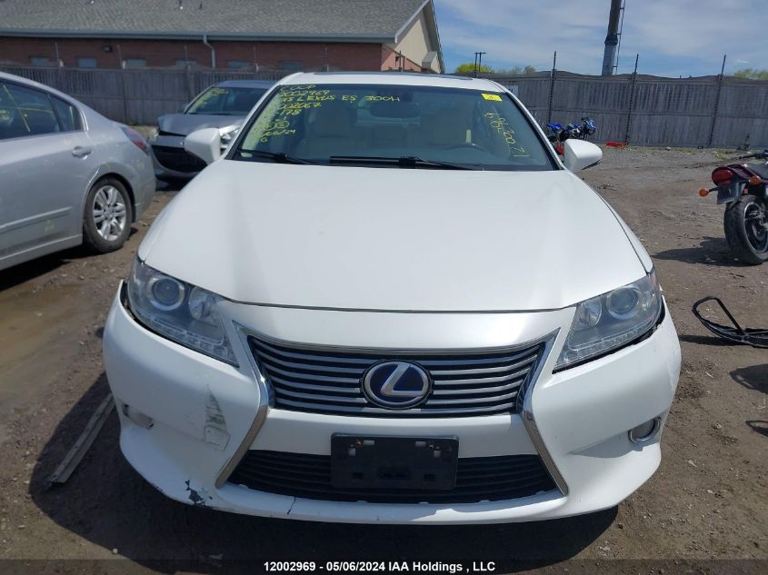 2013 Lexus Es 300H VIN: JTHBW1GG6D2002067 Lot: 12002969
