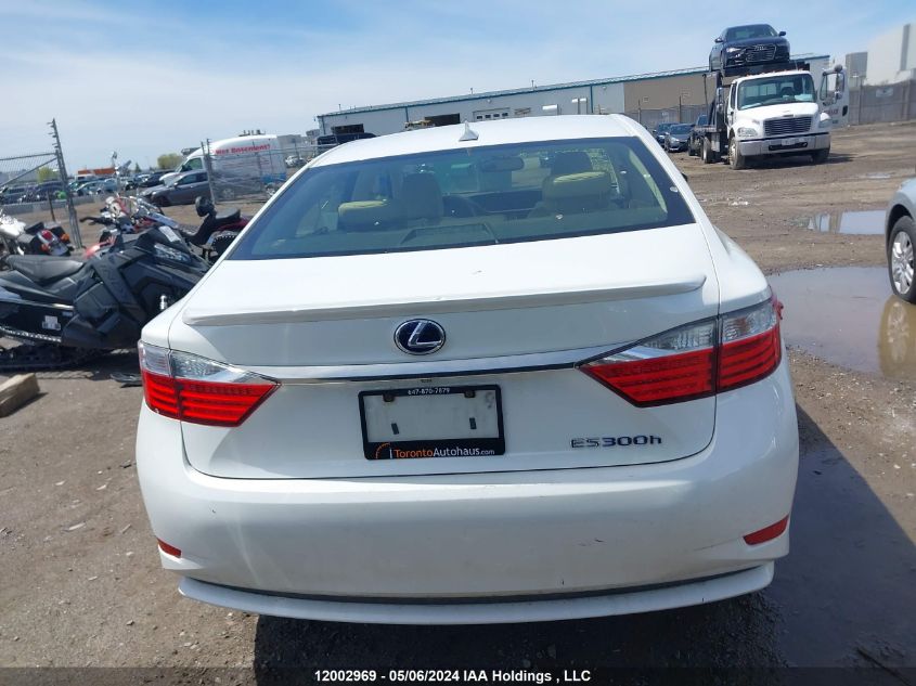 2013 Lexus Es 300H VIN: JTHBW1GG6D2002067 Lot: 12002969