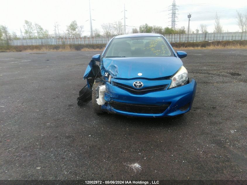 2012 Toyota Yaris VIN: JTDKTUD33CD539995 Lot: 12002972