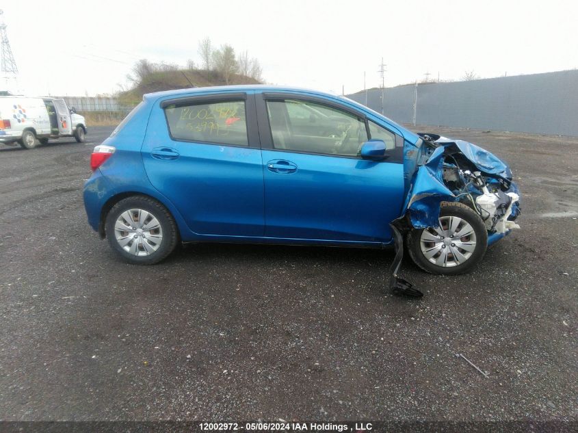 2012 Toyota Yaris VIN: JTDKTUD33CD539995 Lot: 12002972