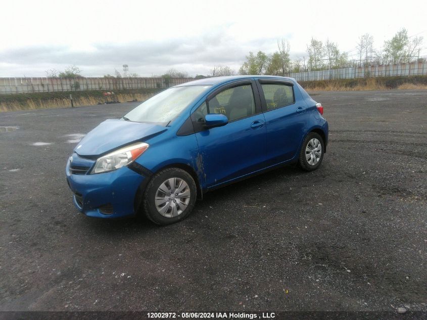 2012 Toyota Yaris VIN: JTDKTUD33CD539995 Lot: 12002972